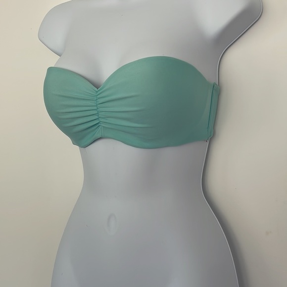 Strapless green top - Picture 3 of 5